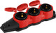 Миниатюра изображения товара Колодка удлинителя ЭРА KX-3e-RED-IP44 / Б0068393