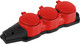 Миниатюра изображения товара Колодка удлинителя ЭРА KX-3e-RED-IP44 / Б0068393