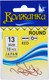 Миниатюра изображения товара Набор крючков рыболовных Волжанка Round / SWR-100-13 (10шт, красный)