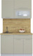 Миниатюра изображения товара Кухонный гарнитур Интерлиния Мила Пластик 1.2 В (латте/латте/дуб бунратти)