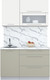 Миниатюра изображения товара Кухонный гарнитур Интерлиния Мила Пластик 1.3 В (зефирный/латте/белый гранит)