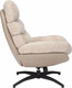 Миниатюра изображения товара Кресло мягкое Signal Giselle (бежевый/бежевый/черный матовый)