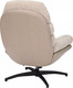 Миниатюра изображения товара Кресло мягкое Signal Giselle (бежевый/бежевый/черный матовый)