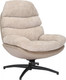 Миниатюра изображения товара Кресло мягкое Signal Giselle (бежевый/бежевый/черный матовый)