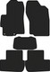 Миниатюра изображения товара Комплект ковриков для авто Alicosta 0886_1 для Mitsubishi Lancer X седан/хэтчбек 5дв 2007-2016 (EVA соты, черный)
