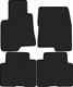 Миниатюра изображения товара Комплект ковриков для авто Alicosta 0901_1 д/Mitsubishi Pajero III/IV SUV/V80 3дв/V60 3дв 1999-2011 (EVA соты, черный)