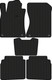 Миниатюра изображения товара Комплект ковриков для авто Alicosta 2426_1 для Nissan Altima VI седан/L34 2018-н.в. (EVA соты, черный)