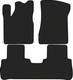 Миниатюра изображения товара Комплект ковриков для авто Alicosta 0941_1 для Nissan Murano I SUV/Z50 2002-2007 (EVA соты, черный)