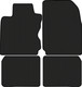 Миниатюра изображения товара Комплект ковриков для авто Alicosta 0946_1 для Nissan Note хэтчбек 5 дв/E11 2005-2013 (EVA соты, черный)