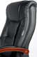 Миниатюра изображения товара Кресло офисное Norden Consul Leather / 3158-L02 Leather (черный)