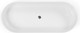 Миниатюра изображения товара Ванна из искусственного мрамора Belux Берген Бг-1700 (18, белый матовый/Solid Surface)