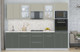 Миниатюра изображения товара Кухонный гарнитур Интерлиния Мила Пластик 2.8 (латте/шторм/опал светлый)
