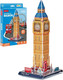 Миниатюра изображения товара Конструктор CubicFun Биг-Бен / E1625h (21эл)