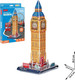 Миниатюра изображения товара Конструктор CubicFun Биг-Бен / E1625h (21эл)