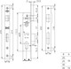 Миниатюра изображения товара Замок врезной Kale 153 / 15320000135 20mm (никель)