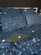 Миниатюра изображения товара Комплект постельного белья Samsara Night stars 2сп (простыня на резинке)
