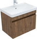 Миниатюра изображения товара Тумба под умывальник Aquanet Оптима 70 / 344796 (дуб рустикальный)