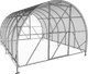 Миниатюра изображения товара Теплица ИМпласт Атлант 3х4 дуги 40х20 шаг 67 / 15327 (с сотовым поликарбонатом 4мм)