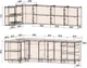 Миниатюра изображения товара Кухонный гарнитур Interline Мила Матте 1.5x2.6 А (океан/керамика/опал светлый)