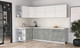 Миниатюра изображения товара Кухонный гарнитур Интерлиния Мила Матте 1.5x2.8 А (белый/керамика/опал светлый)