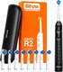 Миниатюра изображения товара Электрическая зубная щетка Bitvae BV R2 Rotary E-Toothbrush+8 насадок+чехол+крышка (черный)