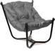 Миниатюра изображения товара Комплект кресел садовых M-Group Чил / 29360409 (2шт, черный/серая подушка)