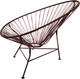 Миниатюра изображения товара Кресло садовое M-Group Ракушка / 12230200 (коричневый)