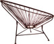 Миниатюра изображения товара Кресло садовое M-Group Ракушка / 12230200 (коричневый)