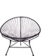 Миниатюра изображения товара Кресло садовое M-Group Ракушка / 12230400 (черный)
