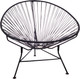 Миниатюра изображения товара Кресло садовое M-Group Ракушка / 12230400 (черный)