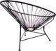 Миниатюра изображения товара Кресло садовое M-Group Ракушка / 12230400 (черный)