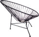 Миниатюра изображения товара Кресло садовое M-Group Ракушка / 12230400 (черный)