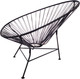 Миниатюра изображения товара Кресло садовое M-Group Ракушка / 12230400 (черный)