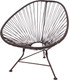 Миниатюра изображения товара Кресло садовое M-Group Ракушка мини / 12340200 (коричневый)