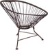Миниатюра изображения товара Кресло садовое M-Group Ракушка мини / 12340200 (коричневый)