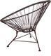 Миниатюра изображения товара Кресло садовое M-Group Ракушка мини / 12340200 (коричневый)