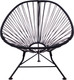 Миниатюра изображения товара Кресло садовое M-Group Ракушка мини / 12340400 (черный)