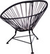 Миниатюра изображения товара Кресло садовое M-Group Ракушка мини / 12340400 (черный)