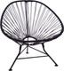 Миниатюра изображения товара Кресло садовое M-Group Ракушка мини / 12340400 (черный)
