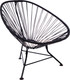 Миниатюра изображения товара Кресло садовое M-Group Ракушка мини / 12340400 (черный)
