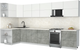 Миниатюра изображения товара Кухонный гарнитур Интерлиния Мила Матте 1.5x3.7 Б (белый/керамика/опал светлый)