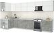 Миниатюра изображения товара Кухонный гарнитур Интерлиния Мила Матте 1.5x3.8 Б (белый/керамика/опал светлый)
