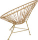 Миниатюра изображения товара Кресло садовое M-Group Ракушка мини / 12340500 (бежевый)