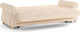 Миниатюра изображения товара Диван Олмеко Порто М (велюр, тенерифе крем/велюр, тенерифе хумус)