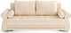 Миниатюра изображения товара Диван Олмеко Порто М (велюр, тенерифе крем/велюр, тенерифе хумус)