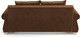 Миниатюра изображения товара Диван Олмеко Порто М (велюр, тенерифе шоколад/велюр, тенерифе корица)