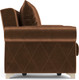 Миниатюра изображения товара Диван Олмеко Порто М (велюр, тенерифе шоколад/велюр, тенерифе корица)