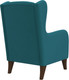 Миниатюра изображения товара Кресло мягкое Олмеко ЕвроМагнат М (велюр, тенерифе изумруд)