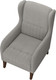 Миниатюра изображения товара Кресло мягкое Олмеко ЕвроМагнат М (велюр, тенерифе стоун)