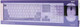 Миниатюра изображения товара Комплект клавиатура и мышь Acer OCC205 / ZL.ACCEE.00D (фиолетовый)